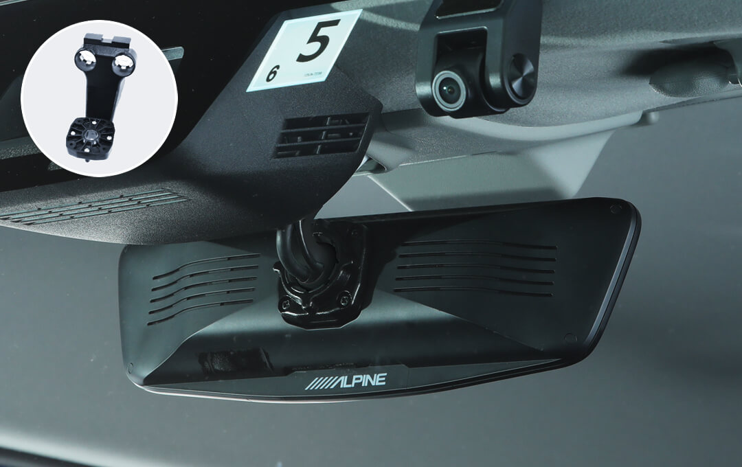 ジムニーノマド（JC74）/ジムニーシエラ（JB74）/ジムニー（JB64）専用 デジタルミラー取付けキット（ショートアーム） 取付けアーム KTX-M01-JI-64