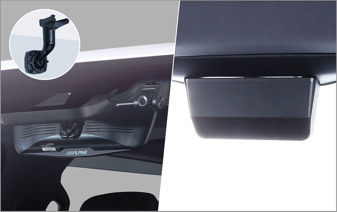 ランドクルーザー（300系）専用 デジタルミラー取付けキット 取付けアーム+リアカメラカバー付属 KTX-M01-LC-300