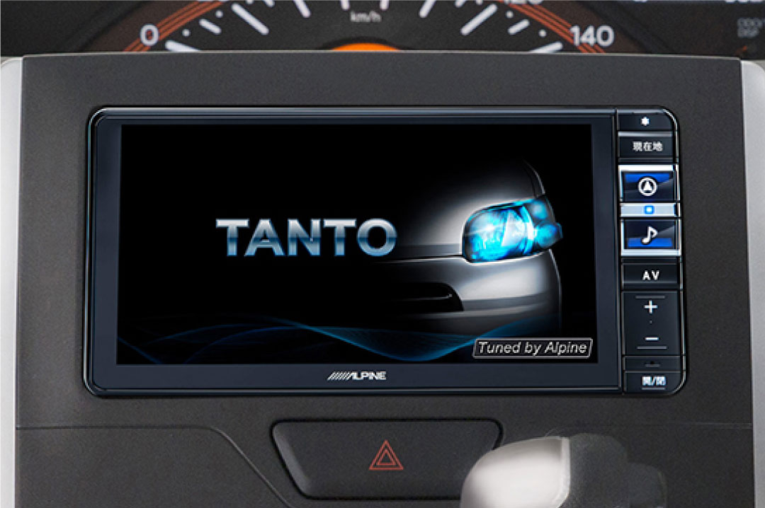 タント/タントカスタム（600系）専用 純正ナビ装着用アップグレードパック付き車 KTX-7W-TN-600-NR