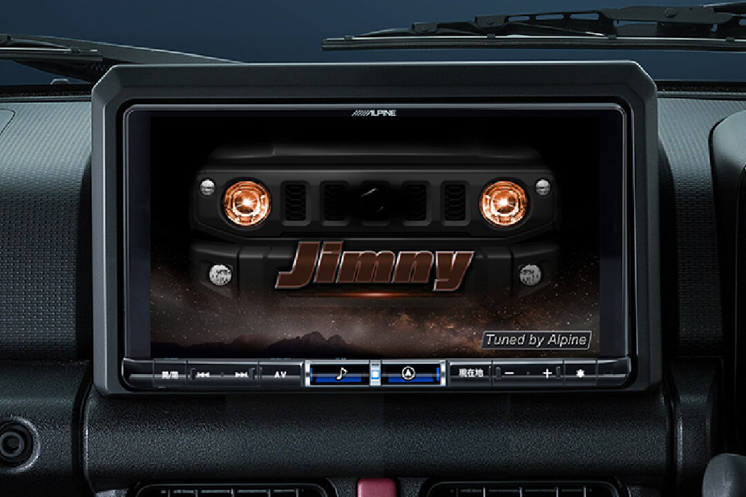 ジムニー（JB64）専用 9型カーナビ ビッグX 取付けキット KTX-X9-JI-64