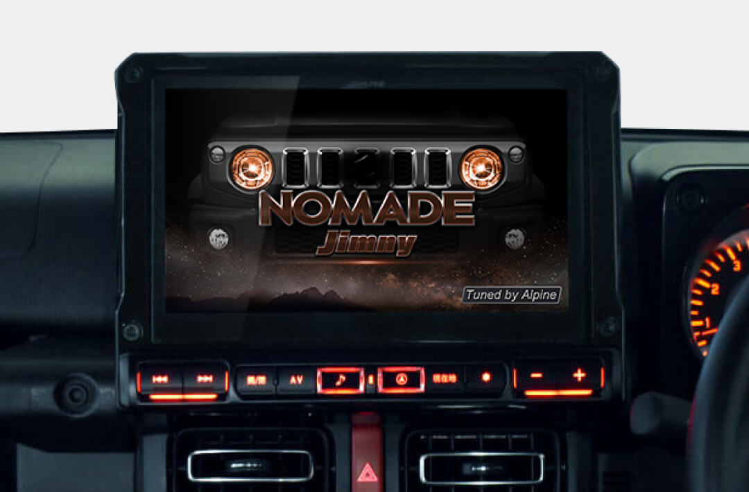 ジムニーノマド（JC74）/ジムニーシエラ（JB74）/ジムニー（JB64）専用 10型カーナビ ビッグX EX10NX2-JI-64