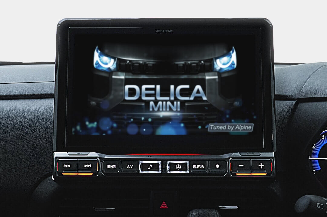 デリカミニ(30系)専用 10型カーナビ ビッグX マルチアラウンドモニター装着車用 EX10NX2S-DM-30-AM