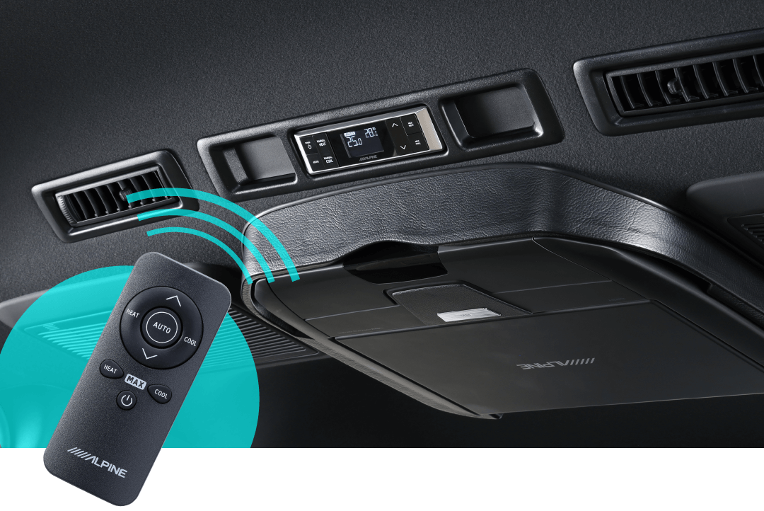 リモコンからエアコン操作が可能に