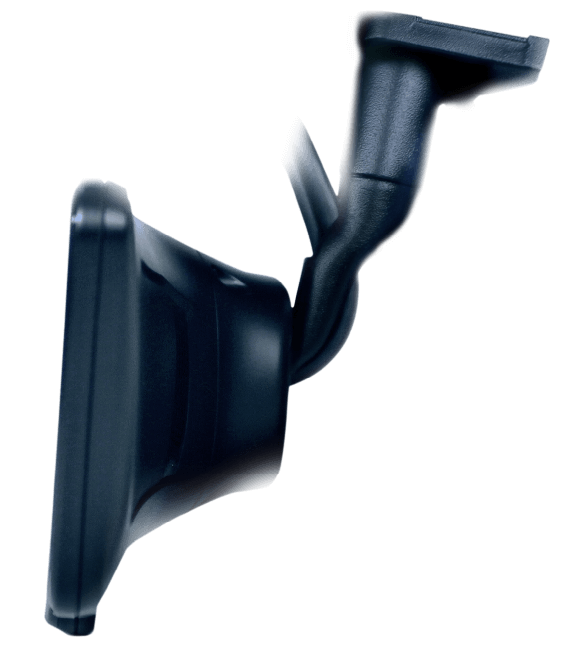 配線を隠しタフな取付けを実現する専用アーム