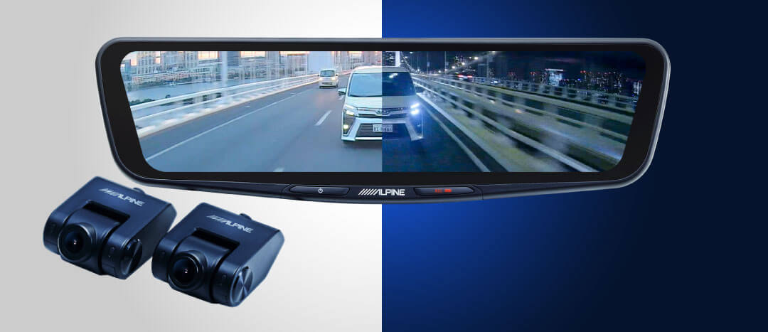 高精細カメラで昼も夜もハッキリ