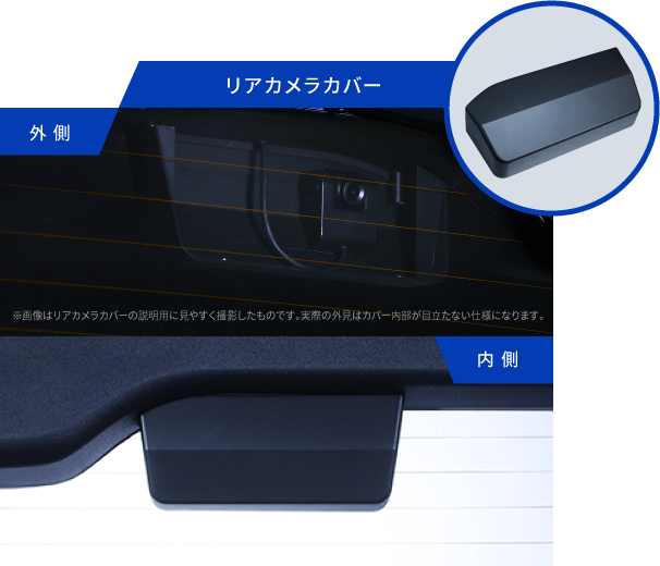 リアカメラカバー