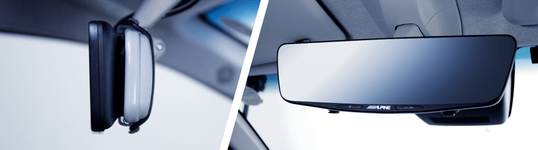 幅広い車種にも取り付けが可能な純正ミラーカバータイプ