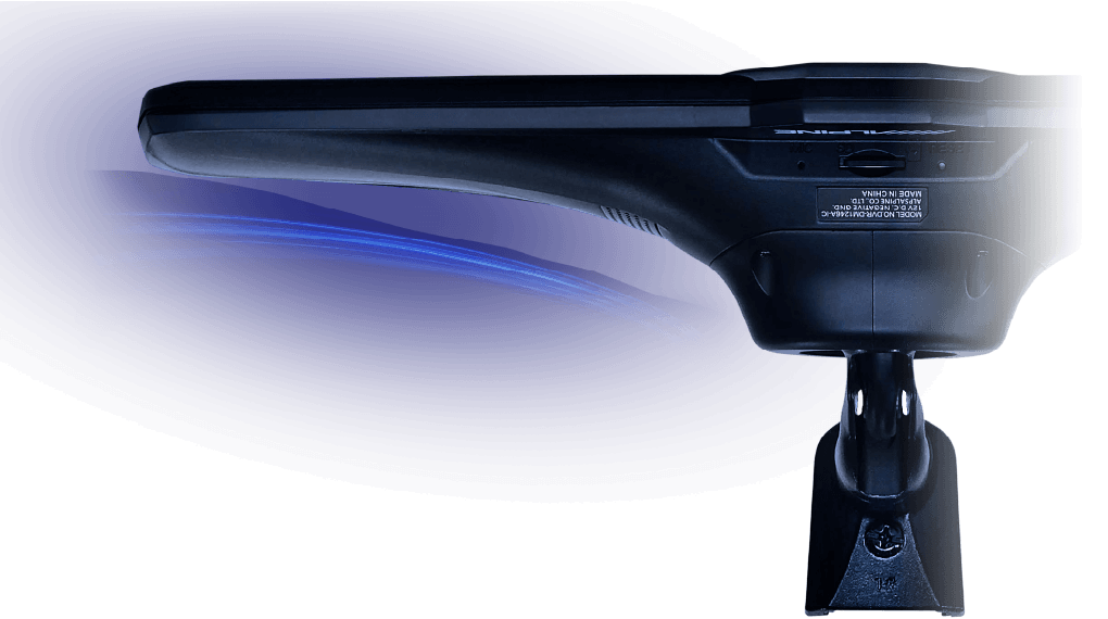 どの角度から見ても美しく重さを感じさせないスリムデザイン