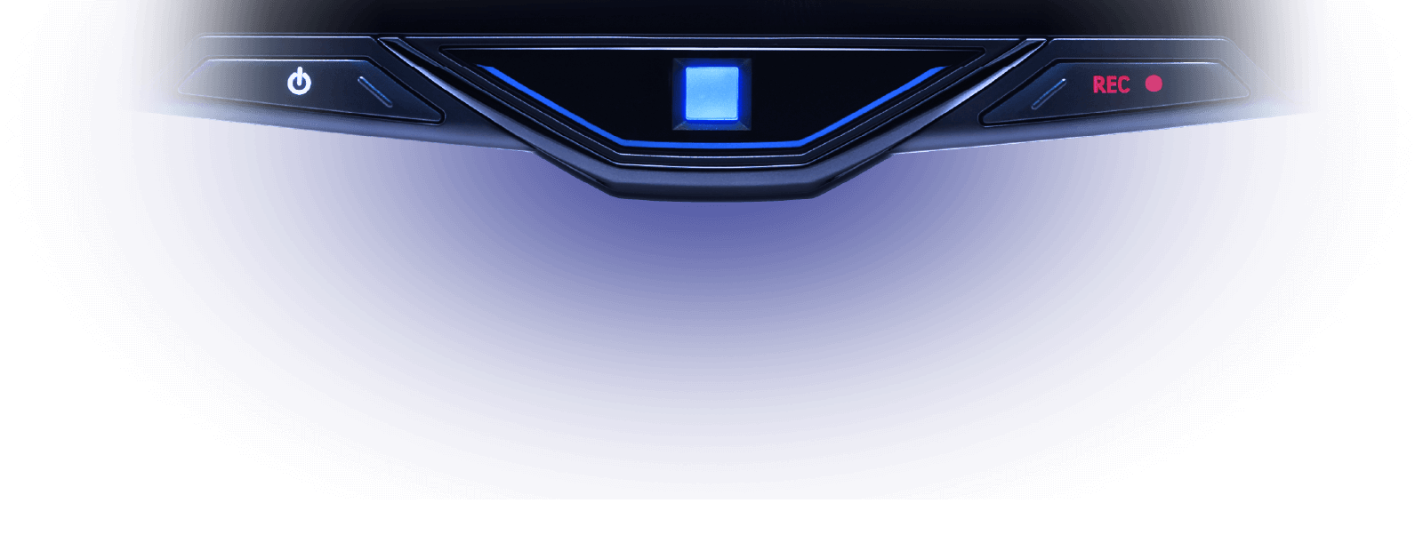 中央に光り輝くインテリジェントクリスタルキー