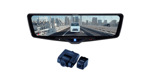 前後録画ドライブレコーダー搭載 12型デジタルミラー［車外用リアカメラモデル］ DVR-DM1246A-OC