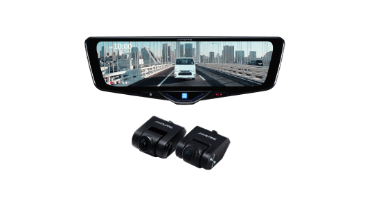 前後録画ドライブレコーダー搭載 10型デジタルミラー［車内用リアカメラモデル］ DVR-DM1046A-IC