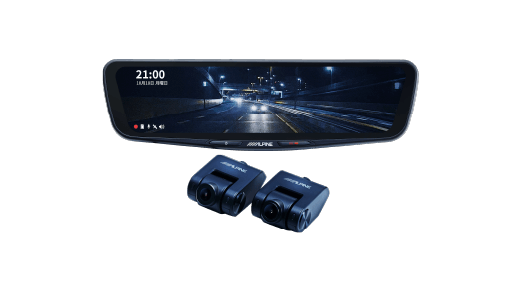 前後録画ドライブレコーダー搭載 12型デジタルミラー［車内用リアカメラモデル］ DVR-DM1200A-IC