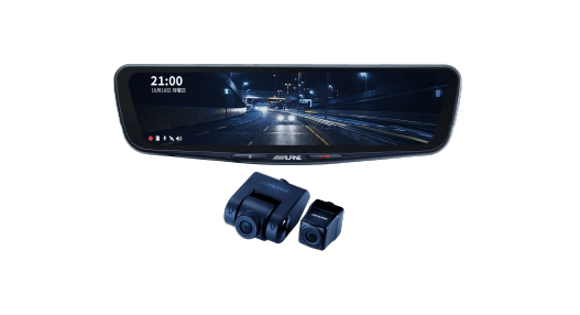 前後録画ドライブレコーダー搭載 12型デジタルミラー［車外用リアカメラモデル］ DVR-DM1200A-OC