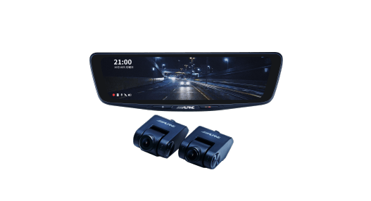 前後録画ドライブレコーダー搭載 10型デジタルミラー［車内用リアカメラモデル］ DVR-DM1000A-IC