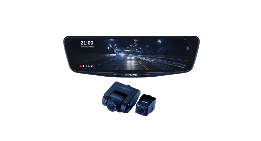 前後録画ドライブレコーダー搭載 10型デジタルミラー［車外用リアカメラモデル］ DVR-DM1000A-OC