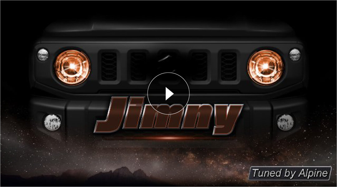 車種専用オープニング画面 Jimny