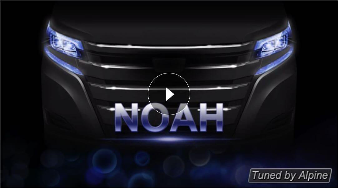 車種専用オープニング画面 NOAH