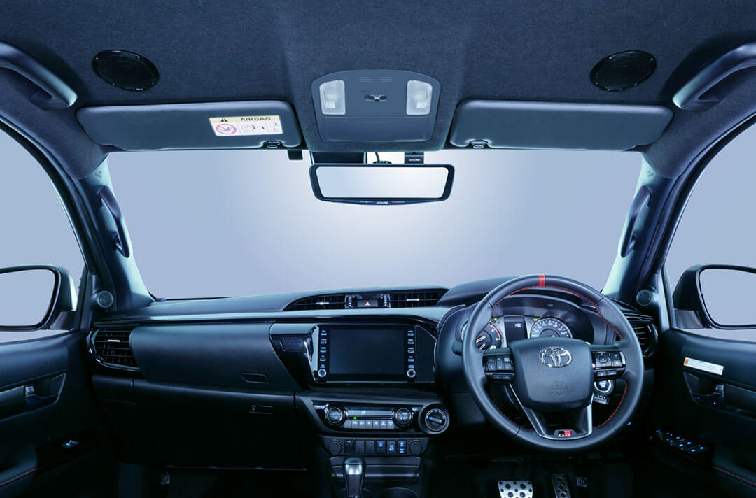 ハイラックス(125系)専用 メティオサウンド(グリル色:ブラック) MS-165-HL-125-BK