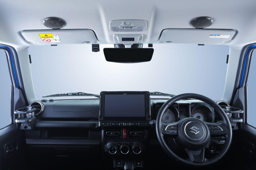 ジムニーノマド（JC74）/ジムニーシエラ（JB74）/ジムニー（JB64）専用 メティオサウンド（グリル色：ガンメタリック） MS-165-JI-64