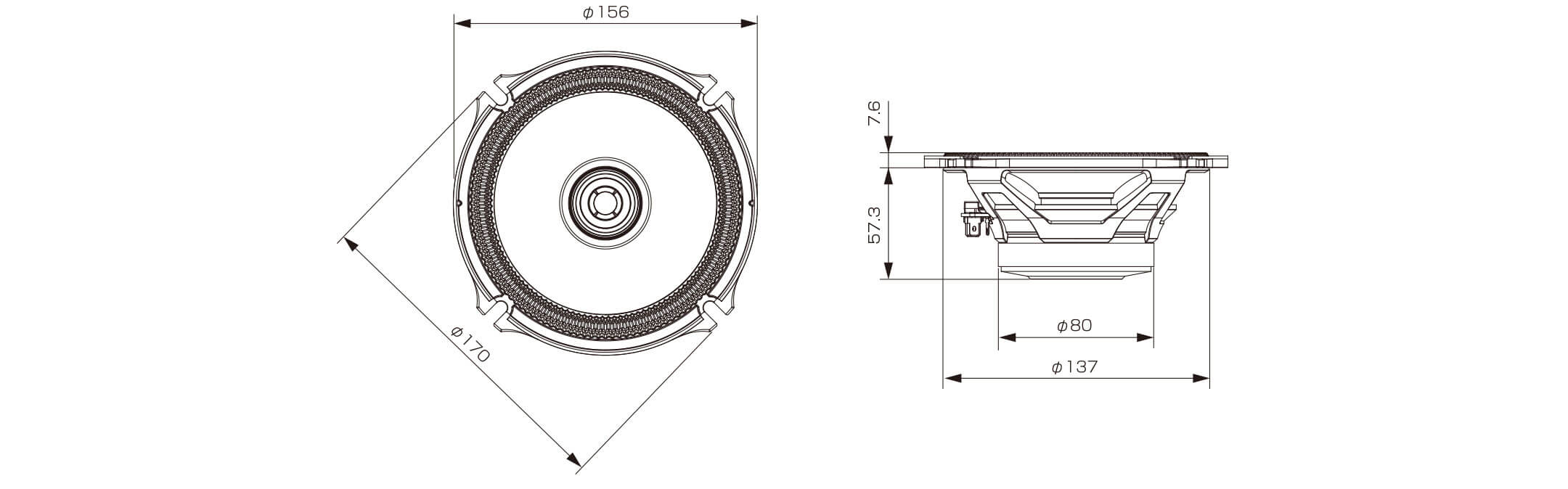スピーカー本体
