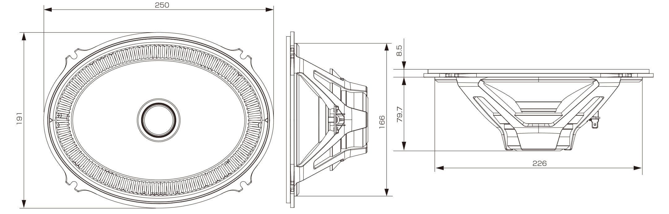 スピーカー本体
