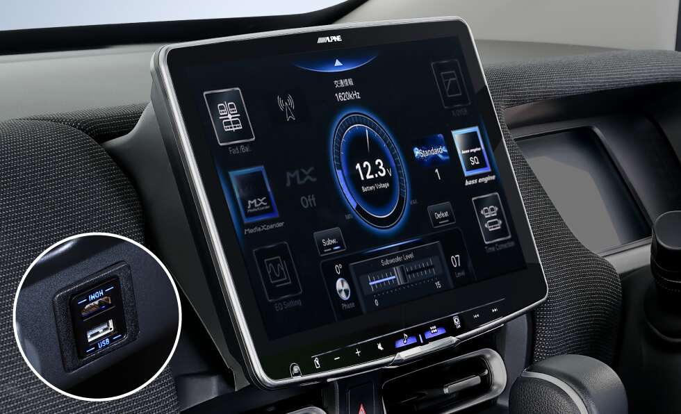 フリード専用 11型ディスプレイオーディオ パーフェクトフィット ビッグDA 11【専用パネル、取付けキット、専用ビルトインUSB/HDMI（ブルーライティング）同梱】