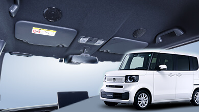 N-BOX CUSTOM/JOY（JF3/4/5/6系）専用 メティオサウンド（ルーフ色：ブラック向け/グリル色：ブラック） MS-165-NB-56-BK