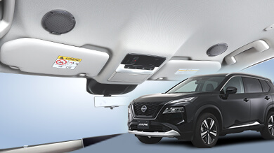 エクストレイル（T33系）専用 メティオサウンド（グリル色：ガンメタリック） MS-165-XT-33